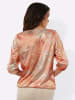 creation L Druck-Bluse in ecru-apricot-bedruckt