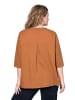 Ulla Popken Bluse in cognac