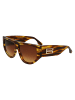 Victoria Beckham Damen Sonnenbrillen Browline Braun