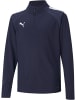 Puma Pullover "TeamLIGA 1/4 Zip Top Jr" in Blau