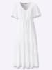Heine Webkleid in weiß
