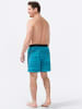 WITT WEIDEN Badeshorts in türkis-gestreift