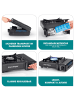 EASYmaxx EASYmaxx Gaskocher tragbar 2500W schwarz