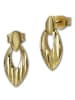 GoldDream Echtgold, 333er Gelbgold Damen Ohrstecker Drops Ohrring ca. 17mm