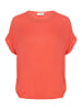 Kaffe Ärmellose Bluse KAamber Loose fit in Cayenne