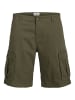 Jack & Jones Relaxed Fit Shorts in Olive Night