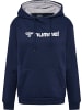 Hummel Sportshirt "Hmlmover Cotton Hoodie Woman" in Blau