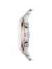 Emporio Armani Silber und Bronze Stahl Chronograph Uhr