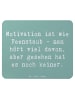 Mr. & Mrs. Panda Mouse Pad Spruch Magische Motivation mit Spruch in Meeresbrise