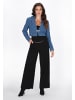 faina Women Jacket in blue multicolor