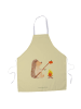 Mr. & Mrs. Panda Küchenschürze Igel Grillen ohne Spruch in Gelb Pastell