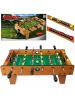Wisam Lean Toys Tischkicker 70 cm mit Stahlstangen und 2 Bällen