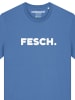 wat? Apparel T-Shirt Fesch in Bright Blue