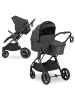 Hauck Kombi-Kinderwagen Vision X Duoset Black in schwarz,grau