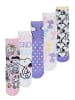 Snoopy 5er Pack The Peanuts Snoopy Socken Sneaker Strümpfe in Mehrfarbig