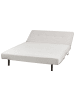 Beliani 2-Sitzer Sofa VESTFOLD in Grau/Schwarz - (W) 130 x (H) 45 x (L) 78 cm