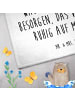 Mr. & Mrs. Panda Gästehandtuch Quokka Happy mit Spruch in Weiß