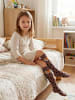 TupTam Mädchen Knielange Socken Gemustert 3er Pack in braun/grau