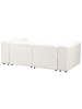 Beliani 2-Sitzer Sofa FALSTERBO in Weiß - (W) 204 x (H) 70 x (L) 105 cm