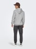 ONLY & SONS Kapuzenpullover in Light Grey Melange