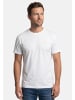 Lerros T-Shirt Basic in Broken white