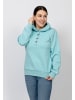 Salzhaut Hoodie KÂT in Aqua