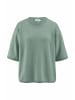 Hessnatur Strick Pullover Oversize in nebelblau