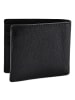 Lacoste Ossian Geldbörse RFID Schutz Leder 12 cm in noir