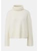 comma Strickpullover langarm in Creme