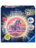 Ravensburger Pferde am Strand, Nachtlicht 3D Puzzle-Ball 72 Teile | Erlebe Puzzeln in der...