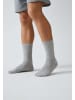 SNOCKS Tennissocken aus Bio-Baumwolle 35 - 38 in Grau