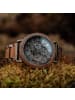 Holzkern Herrenuhr Quarz Chronograph Askja Walnuss/Marmor Anthrazit / Braun