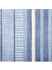 Beliani Kurzflor YARDERE in Blau/Weiß - (W) 80 x (H) 1 x (L) 150 cm