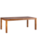 KADIMA DESIGN Esstisch Massivholz Sheesham, Handgefertigt, Holztisch, Esszimmer in Braun