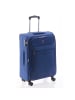 Gladiator 2000 4 Rollen Trolley 68 cm mit Dehnfalte blue