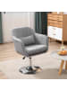 HOMCOM Sessel in Grau 60L x 60B x 91H cm