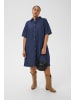 KAFFE curve Kleid KCjada A-shape in Dark Blue Chambray
