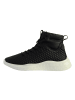 Ecco Therap-High-Top-Sneaker aus Leder Schwarz