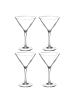 Secret de Gourmet Cocktailgläser 4er-Set in transparent