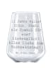 Mr. & Mrs. Panda Trinkglas Spruch 11. Hochzeitstag Stahlhochzeit... in Transparent