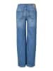 Pieces Wide Fit Jeans in Medium Blue Denim