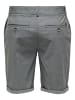 ONLY & SONS Chino Shorts in Grey Pinstripe