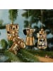 MARELIDA Weihnachtsbaumschmuck Kaffeemaschine Glas H: 9cm in gold