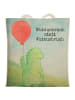 Mr. & Mrs. Panda Tasche Schildkröte Luftballon Design mit Spruch in Weiß