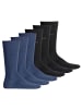 BOSS Socken 6er Pack in Anthrazit/Blau