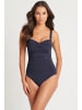 Sea Level Essentials Twist Front Multifit One Piece in NIGHT SKY