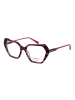 Ana Hickmann Frauen Optische Fassungen Quadratisch Lila