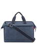 Reisenthel travelling allrounder S pocket - Reisetasche 39 cm in herringbone dark blue