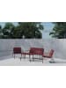 ebuy24 Sofaset Fourni (4-teilig) Bordeaux 50 x 90 cm