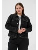 KAFFE curve Jacke KCbrenn Loose fit in Washed Black Twill